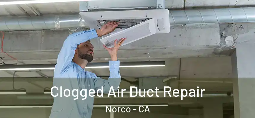  Clogged Air Duct Repair Norco - CA